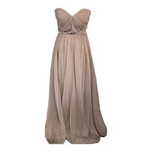 BIRDY GREY taupe convertible bridesmaids dress size M